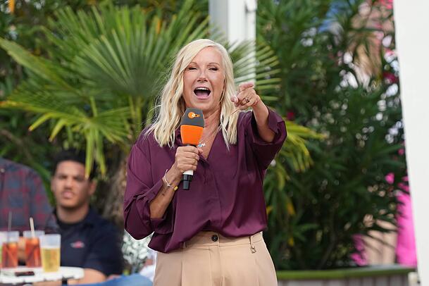 Andrea Kiewel bringt Anfang Oktober den "ZDF-Fernsehgarten" nach Bremerhaven.
