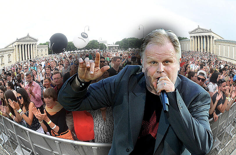 Am Sonntag findet das große Konzert für die Flüchtlingshelfer am Königsplatz statt.