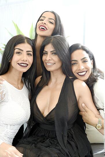 Die Elmassaoudis: Djamila Elmassaoudi, Nina Soukaina Elmassaoudi, Noura Elmassaoudi, Siham Elmassaoudi