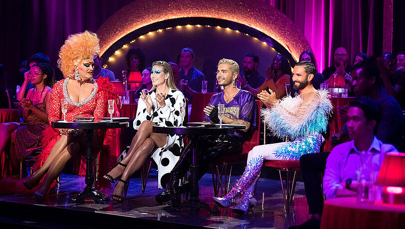 "Queen of Drags": Neben Heidi Klum, Bill Kaulitz und Conchita Wurst wird auch Drag-Ikone Olivia Jones (li.) in der Jury Platz nehmen "Queen of Drags": Neben Heidi Klum, Bill Kaulitz und Conchita Wurst wird auch Drag-Ikone Olivia Jones (li.) in der Jury Platz nehmen
