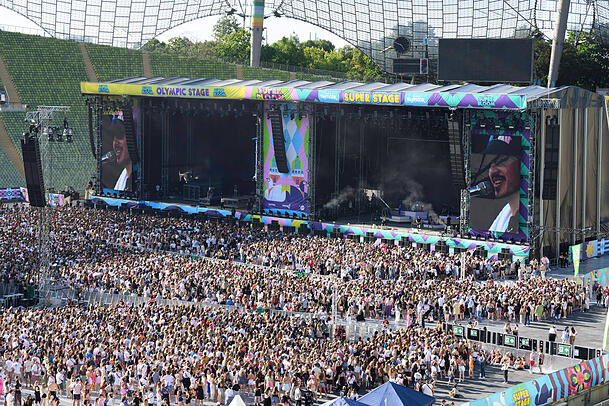 Superbloom Festival 2024 im Olympiapark.