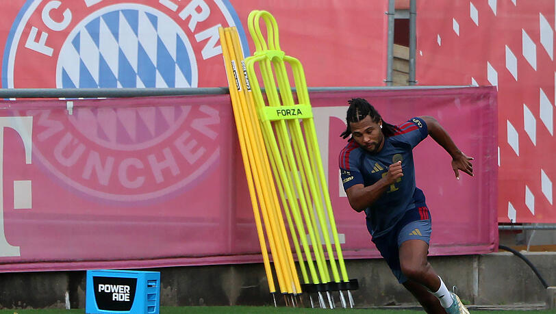 Muss sich noch ein wenig gedulden: Serge Gnabry. Muss sich noch ein wenig gedulden: Serge Gnabry.