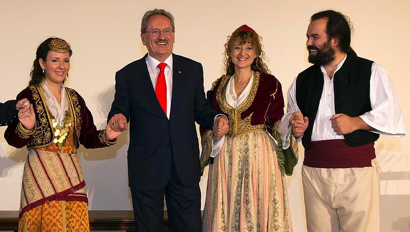 Die Bilder von Christian Udes Geburtstagsempfang anlässlich seines 65. Geburtstages im Rathaus.