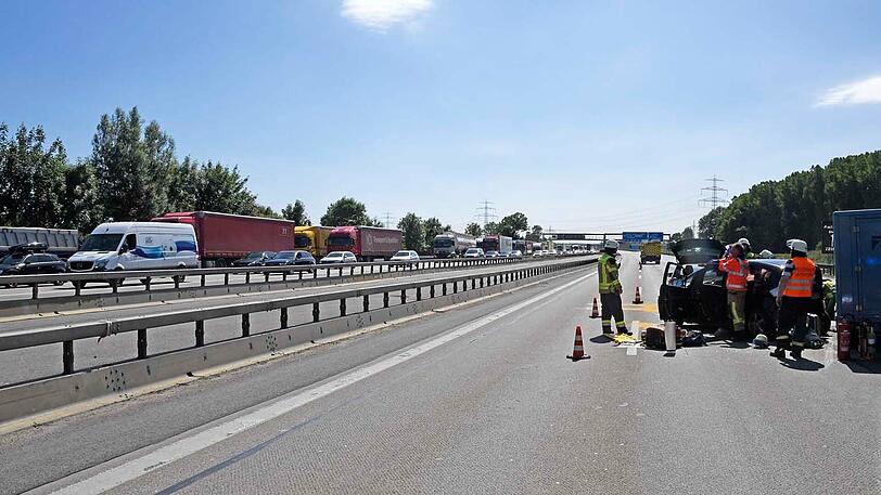Gaffer sorgten für Stau auch auf der anderen Seite.
