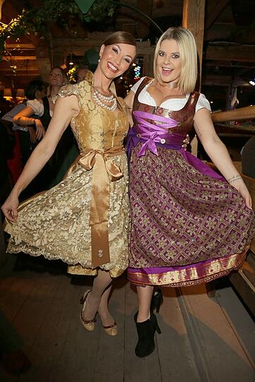 Pia Bolte und Begleitung.