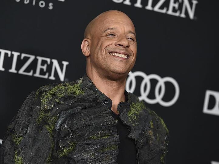 Breites Grinsen: Vin Diesel bei der Premiere von "Avengers: Endgame".