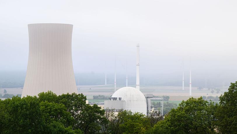 Das stillgelegte Atomkraftwerk Grohnde.