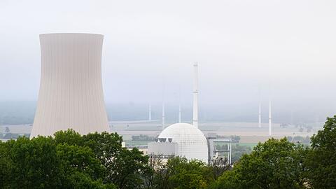 Das stillgelegte Atomkraftwerk Grohnde.