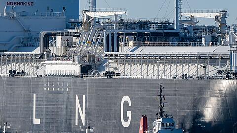 Am Mittwoch ankerten zahlreiche LNG-Tanker vor Katar im Persischen Golf. (Symbolbild)