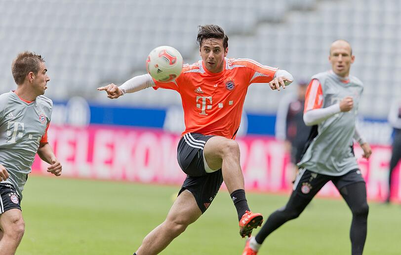 Die Bilder vom Training in der Allianz Arena