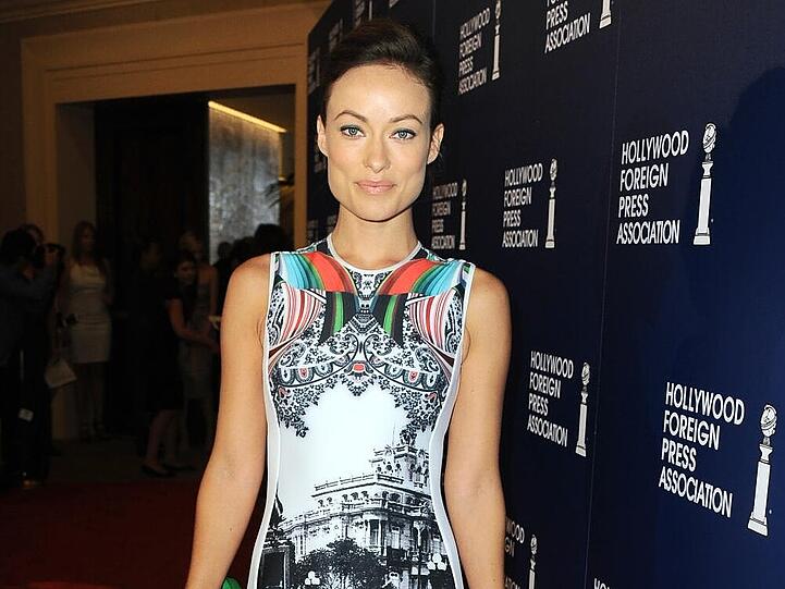 Olivia Wilde auf beim HFPA-Lunch im Beverly Hills Hotel