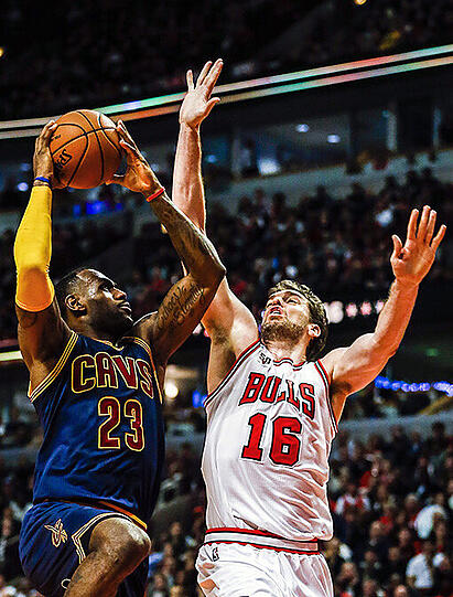 Glanzvolle Karriere: NBA-Star LeBron James in Bildern.