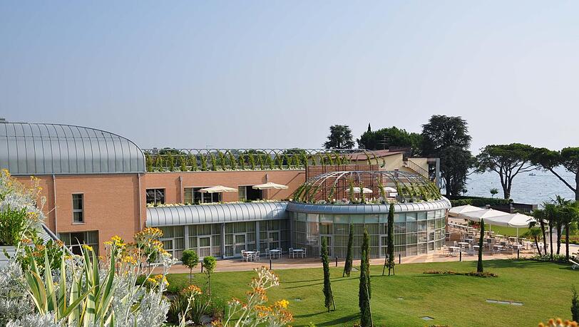 Designhotel am Gardasee: das Corte Valier bei Lazise. Designhotel am Gardasee: das Corte Valier bei Lazise.
