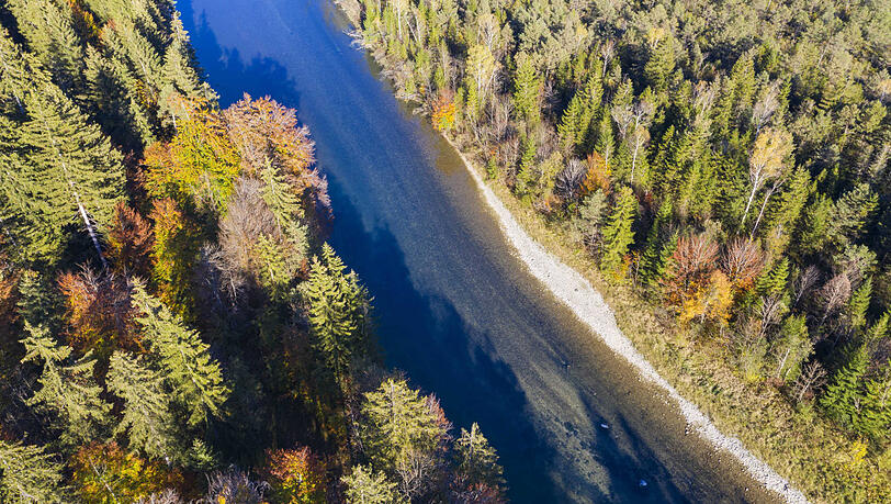 Spaziergänger haben die Leiche des Mannes an der Isar entdeckt. (Symbolbild) Spaziergänger haben die Leiche des Mannes an der Isar entdeckt. (Symbolbild)