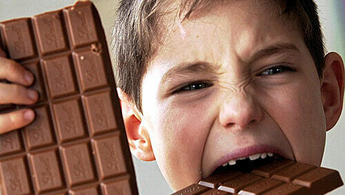 Mmmh, lecker, Schokolade Mmmh, lecker, Schokolade