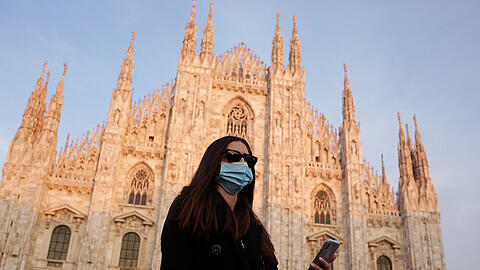 Coronavirus in Italien: Die Modemetropole Mailand ist stark betroffen