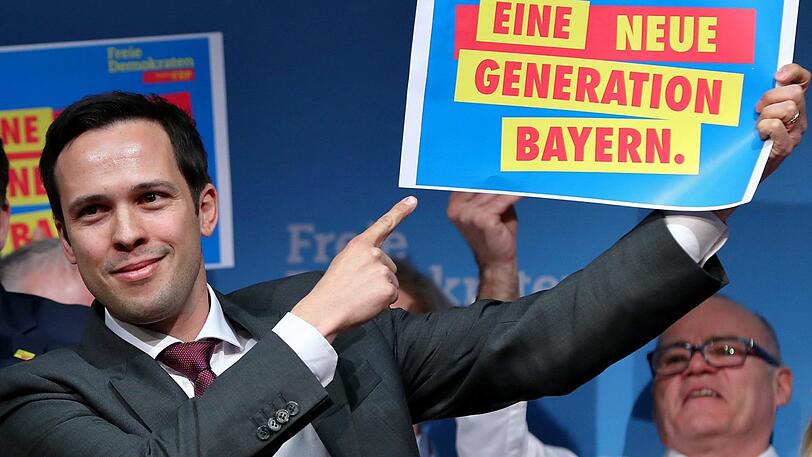 Martin Hagen wurde auf dem Landesparteitag der FDP zum Spitzenkandidaten für die bayerische Landtagswahl gewählt.
