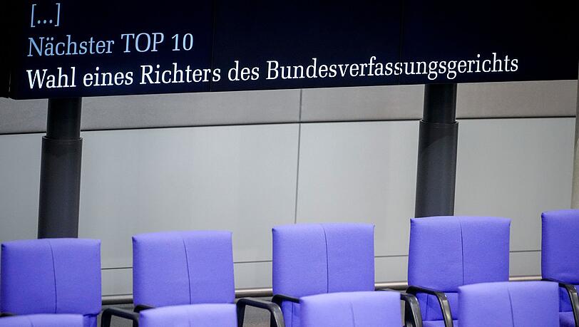 Noch ungelöst: Die Wahl der nächsten Verfassungsrichter im Bundestag. (Archivbild)