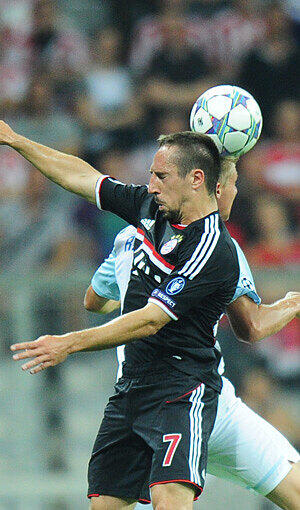 FRANCK RIBERY: Zunächst auffälliger und effektiver als Gegenüber Robben. Pech beim Freistoß an den Pfosten (60.). Note 3