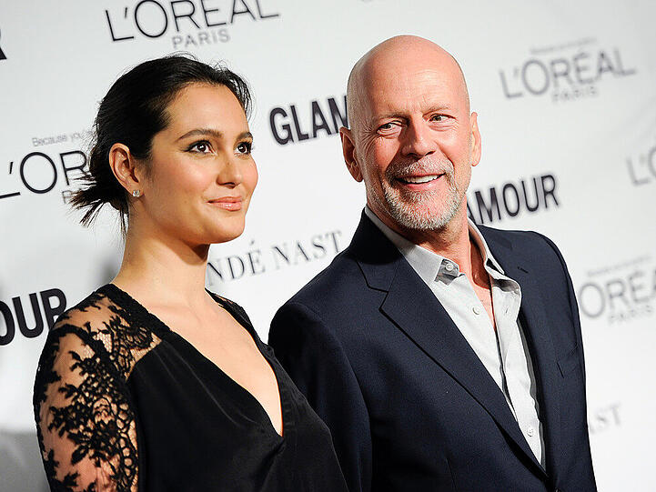 Bruce Willis präsentiert stolz seine Frau Emma Heming in New York