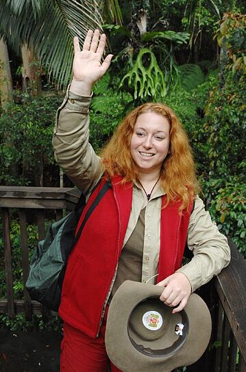 Rebecca muss das Camp verlassen.