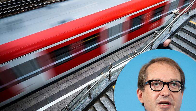 Alexander Dobrindt sagt seine uneingeschränkte Unterstützung zur geplanten zweiten S-Bahn-Stammstrecke zu. Alexander Dobrindt sagt seine uneingeschränkte Unterstützung zur geplanten zweiten S-Bahn-Stammstrecke zu.