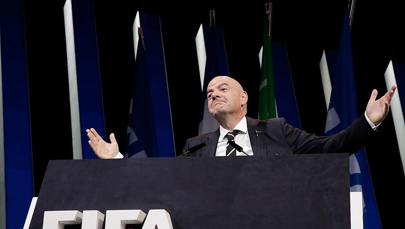 Gianni Infantino ist als FIFA-Präsident wiedergewählt worden.