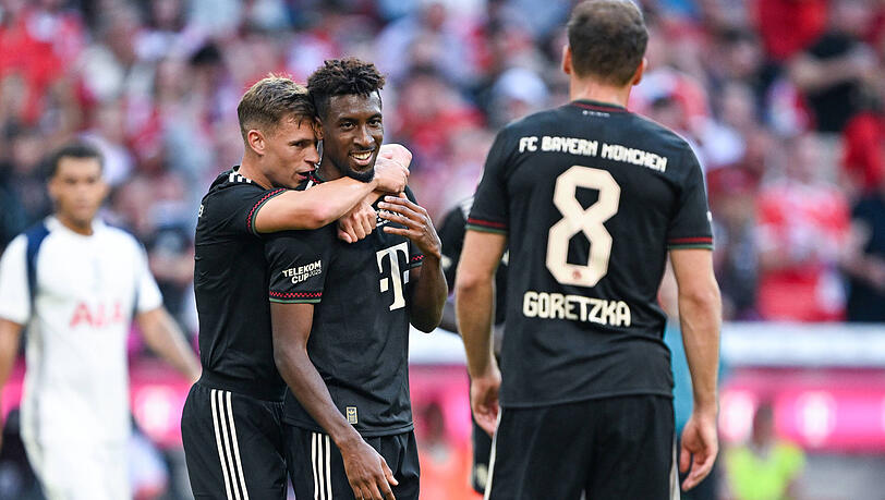 Muss sich von Kingsley Coman verabschieden: Joshua Kimmich. Muss sich von Kingsley Coman verabschieden: Joshua Kimmich.