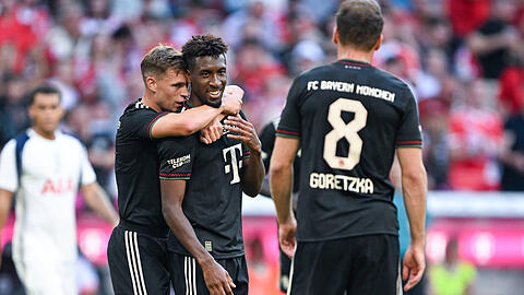 Muss sich von Kingsley Coman verabschieden: Joshua Kimmich.