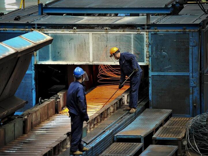 Stahlfabrik in der ostchinesischen Provinz Shandong: Nicht nur die USA werfen China immer wieder vor, sich mit Dumpingpreisen Vorteile zu verschaffen.