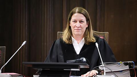 Die Vorsitzende Richterin Isabel Hildebrandt leitet den Prozess um die Entführung der Block-Kinder.