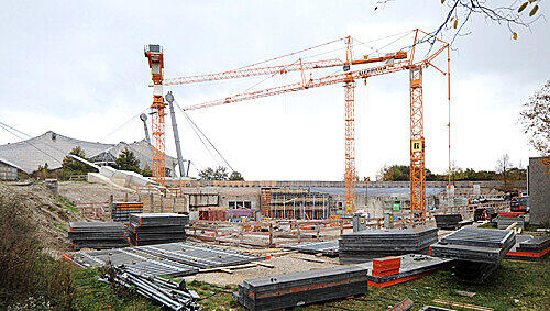 Steuergelder vergeudet: Bau der neuen Kleinen Olympiahalle in München Steuergelder vergeudet: Bau der neuen Kleinen Olympiahalle in München