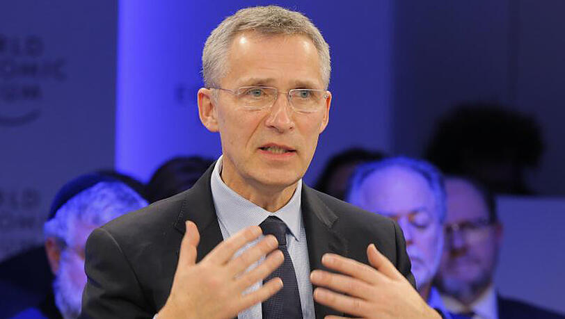 NATO Generalsekretär Jens Stoltenberg spricht im Januar auf dem jährlich stattfindenden Weltwirtschaftsforum in Davos. Das Weiße Haus bestätigte, dass Trump Ende Mai zu einem Nato-Gipfel nach Europa kommt. NATO Generalsekretär Jens Stoltenberg spricht im Januar auf dem jährlich stattfindenden Weltwirtschaftsforum in Davos. Das Weiße Haus bestätigte, dass Trump Ende Mai zu einem Nato-Gipfel nach Europa kommt.