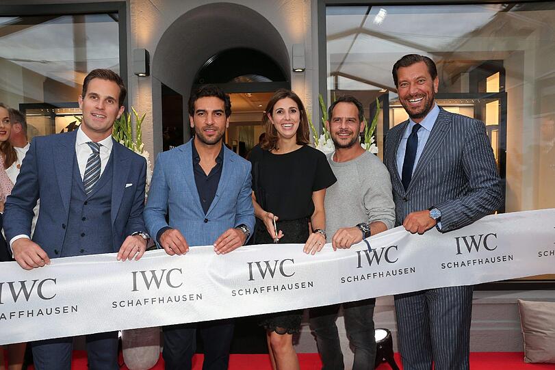 Christoph Grainger-Herr, Elyas M'Barek, Aline Thomas, Moritz Bleibtreu und Henrik Ekdahl