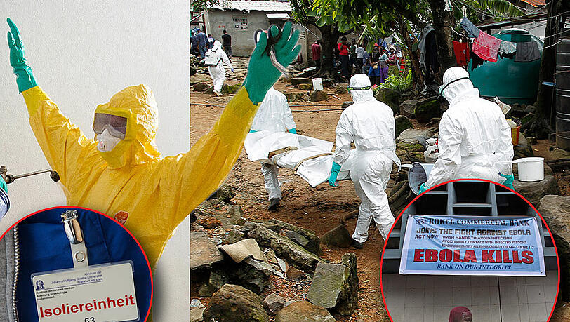 Ebola: Die Lage ist schlimm. Ebola: Die Lage ist schlimm.