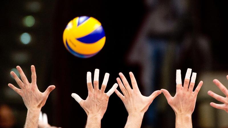 Ein Volleyball-Spiel. Foto: Sebastian Kahnert/dpa/Symbolbild Ein Volleyball-Spiel. Foto: Sebastian Kahnert/dpa/Symbolbild
