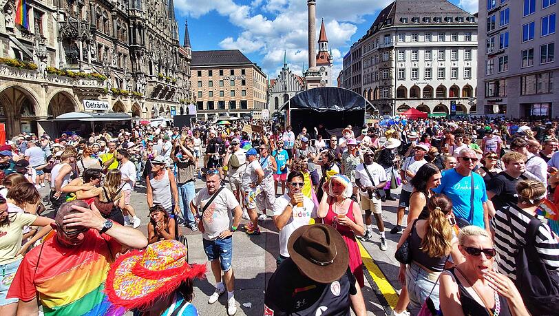 Hier soll Schluss sein: Der Marienplatz verliert das CSD-Stra&szlig;enfest.