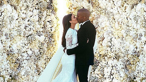 Mega-Hochzeit in Florenz: Kim Kardashian und Kanye West