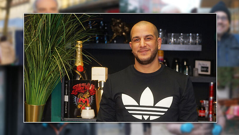 Geschäftsinhaber Kerem Özkan (29).
"Freunde sagen, dass ich ein Steh-auf-Männchen bin. Ich bin ein Junge von der Straße und
bleibe mir selbst treu - was auch immer geschieht. Ich habe meine Prinzipien. Mir bedeuten
Werte und gegenseitige Achtung viel - und ich mache gerne Leute glücklich.  
Mein Wunsch ist es, am ganzen Körper soviel Tatoos zu tragen - dass es ausschaut wie ein Taucheranzug,
wenn ich nichts anhabe.
Meine Freizeit verbringe ich mit meinen Liebsten. Ich bin dann gerne mal der gemütliche Typ, so kann es
Spaß machen, zuhause gemeinsam einen Film zu schauen.
Auf immer angenehme und gut gelaunte Leute trifft man im italienischen Ristorante Il Giro in der Ledererstraße. Da schmeckt
alles - und ist immer frisch. Besonders gerne mag ich dort gefüllte Aubergine eingelegt in Tomatensauce. Doch am besten man
läßt sich überraschen: so gibt es eine tolle täglich wechselnde Karte."