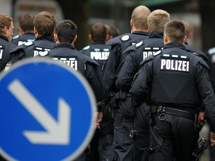 Die Gewaltbereitschaft gegenüber Polizisten nimmt zu.