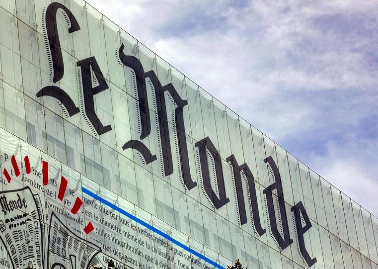 Der Twitter-Account der französischen Tageszeitung "Le Monde" wurde gehackt