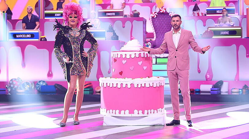 Olivia Jones und Jochen Schropp moderieren die "Festspiele der Reality Stars".