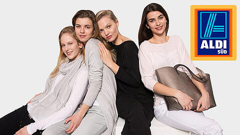 Am Dienstag hat Aldi die Jette-Joop-Kollektion vorgestellt. Sie umfasst Blusen, Hosen, Kleider, aber auch Schuhe, Taschen und Tücher &ndash; alles unter 20 Euro.