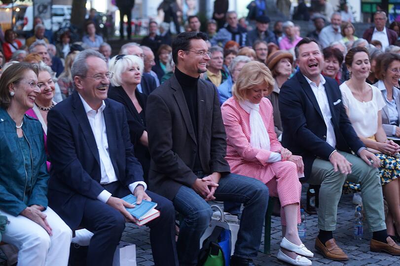 Weitere Bilder vom Ehrenfest für Sigi Sommer auf dem Rindermarkt.
