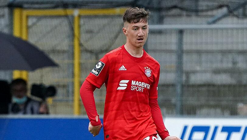 Angelo Stiller trifft mit dem FC Bayern II auf den TSV 1860. Angelo Stiller trifft mit dem FC Bayern II auf den TSV 1860.