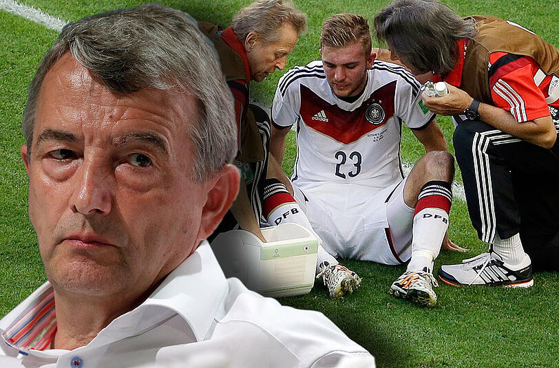 DFB-Präsident Wolfgang Niersbach fordert die Einführung eines vierten Einwechselspielers.