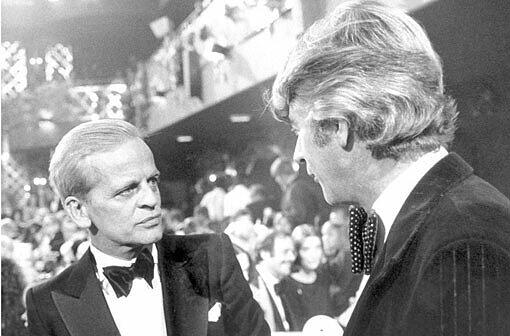 Feine Herren im Gespräch: Klaus Kinski und Rudi Carrell 1979