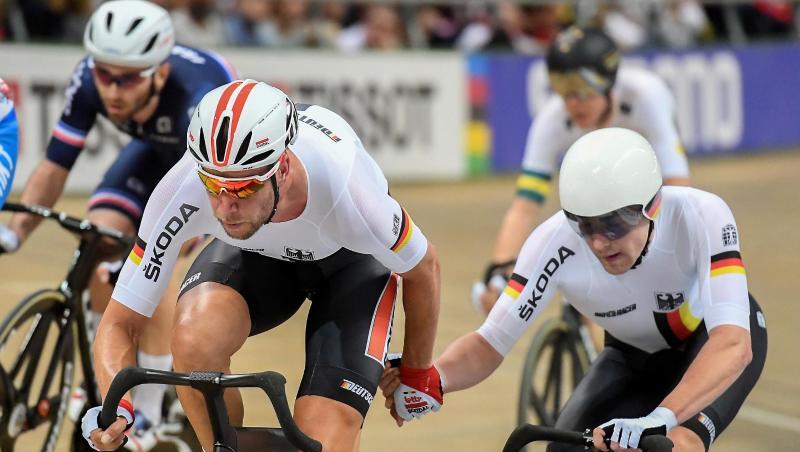 Roger Kluge (l) und Theo Reinhardt (r) streben ihren dritten WM-Sieg in Serie an. Roger Kluge (l) und Theo Reinhardt (r) streben ihren dritten WM-Sieg in Serie an.
