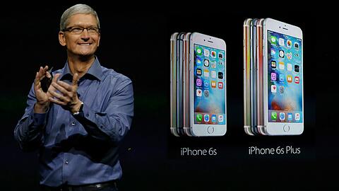 Apple-Chef Tim Cook hat in San Francisco die Neuigkeiten des Unternehmens vorgestellt. Mehr in der Bilderstrecke.
