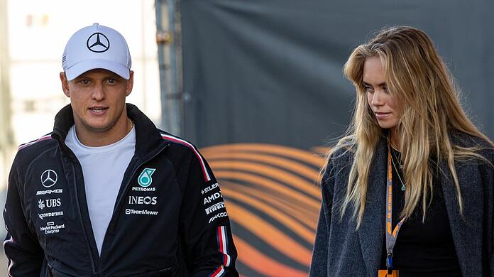 Mick Schumacher und Laila Hasanovic sind glücklich verliebt.